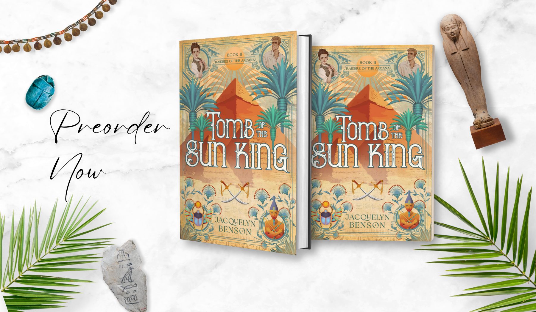 Preorder Now with Tomb of the Sun King paperback and hardcover